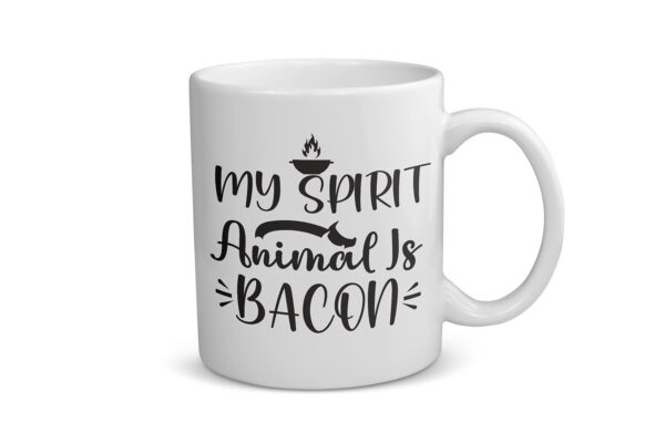 Funny "Bacon Is My Spirit Animal" Mug