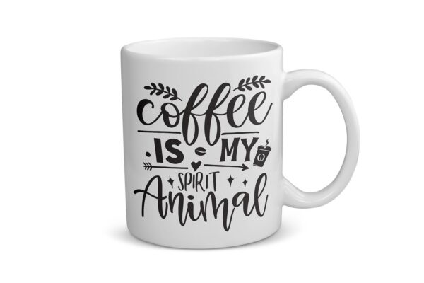 Funny "Coffee Is My Spirit Animal" Mug