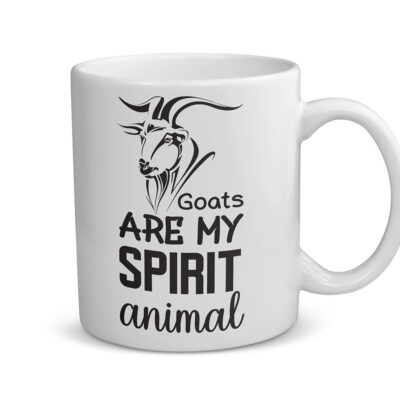 Funny "Goats Are My Spirit Animal" Mug