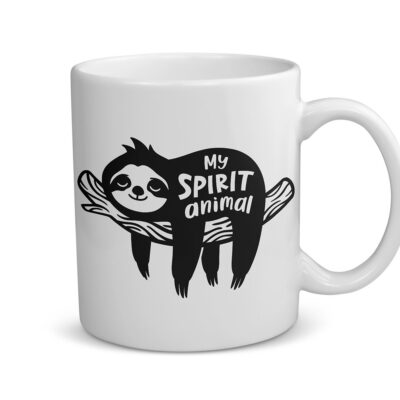 Funny "My Spirit Animal Is A Sloth" Mug