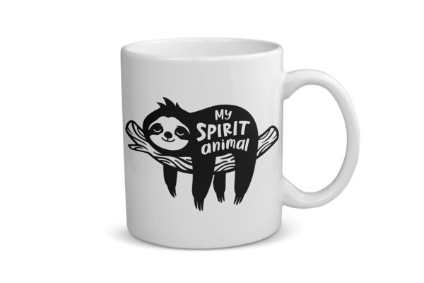 Funny "My Spirit Animal Is A Sloth" Mug