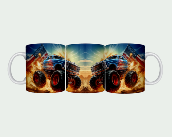 American Monster Truck Mug