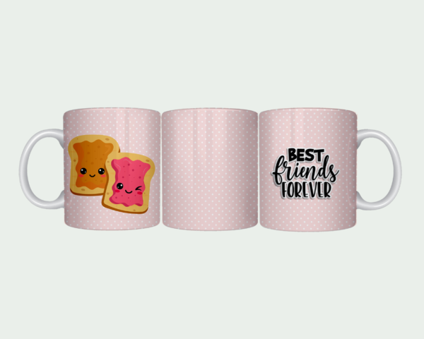 Best Friends Like Peanut Butter & Jelly Mug