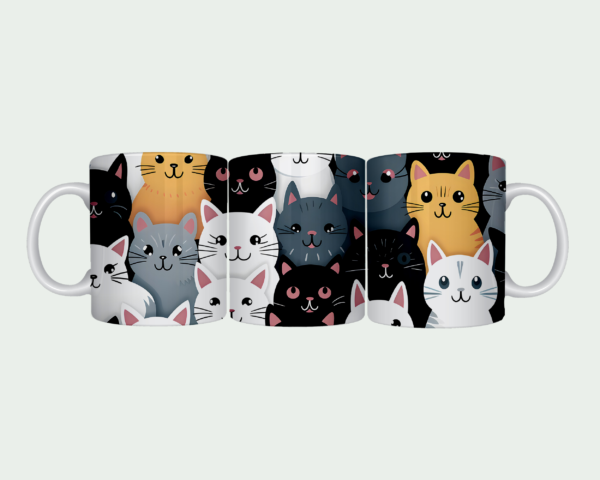 Smiling Cats Mug