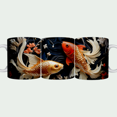 Japanese Gold Fish Mug