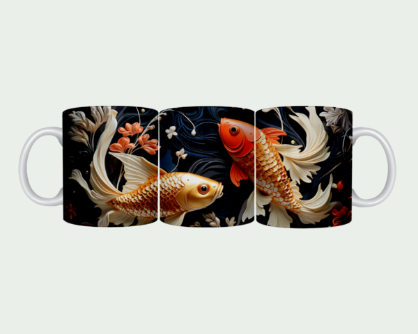 Japanese Gold Fish Mug