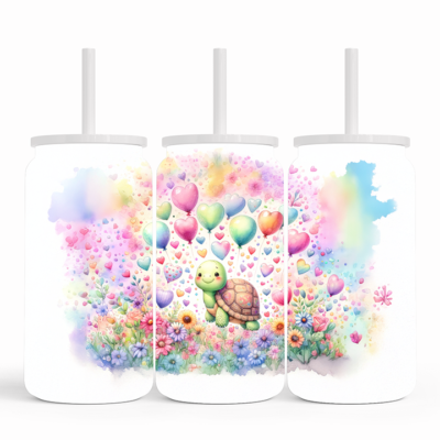Turtles & Balloons Tumbler