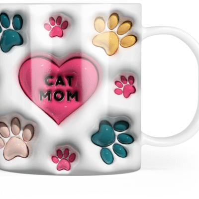 Cat Mom 3D Mug