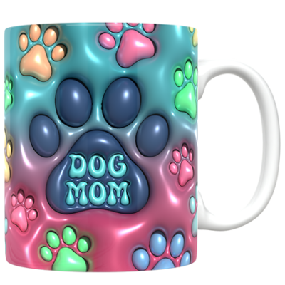 Dog Mom 3D Mug